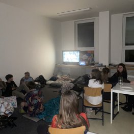 Anglické přespávání ve III.E